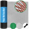 Plastic Wire Mesh Fence Black 15.7IN x 10FT Roll -