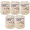 【まとめ買い】MASMiX マスク 立体タイプ 35枚入（7枚×5個セット） ナチュラルホワイト