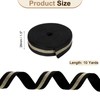 sourcing map 10 Yards Nylon Webbing Strap, 1 3/8-inch(38mm) Striped