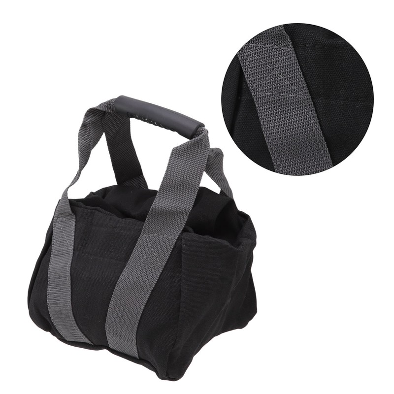 Workout Sandbag Tear Resistant with Ergonomic Handle 12oz Canvas Weightlifting