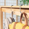 kwmobile Purse Hooks for Table - Set of 2 Portable