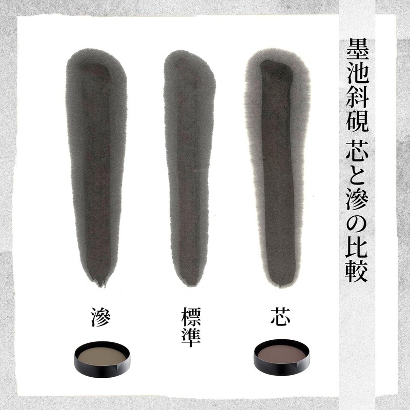 Sumiundo 13638 Sumiike Oblique Ink Stone SS Type Fuzu