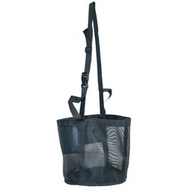 Nuburbur Horse Feed Bag for Grain, Medium, Heavy Duty Durable Mesh Horse Feeder with Adjustable Strap, Comfortable Neck, Reinforced Waterproof Bottom Horse Muzzle Feed Bag