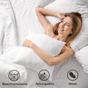 RICHAIR Set of 2 Waterproof Pillowcases Oeko-Tex Standard 100% Breathable