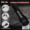 JEUCLEL 8PCS Hex Impact Bit Socket Set, 1/2-Inch Impact Drive