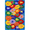 champion rugs Kids/Baby Room/Daycare/Classroom/Playroom Sit Spot Area Rug Abc's Alphabet