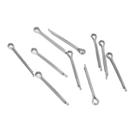 Dilwe Pack of 10 Bicycle Disc Brake Pads Locking Pins, Stainless Steel Safety Pin Bicycle Accessories, Edge Bicycle Spare Parts, Bicycles & Accessories