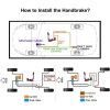 Tucool racing Hydraulic Drift Handbrake Gear Lever W/ Oil Tank