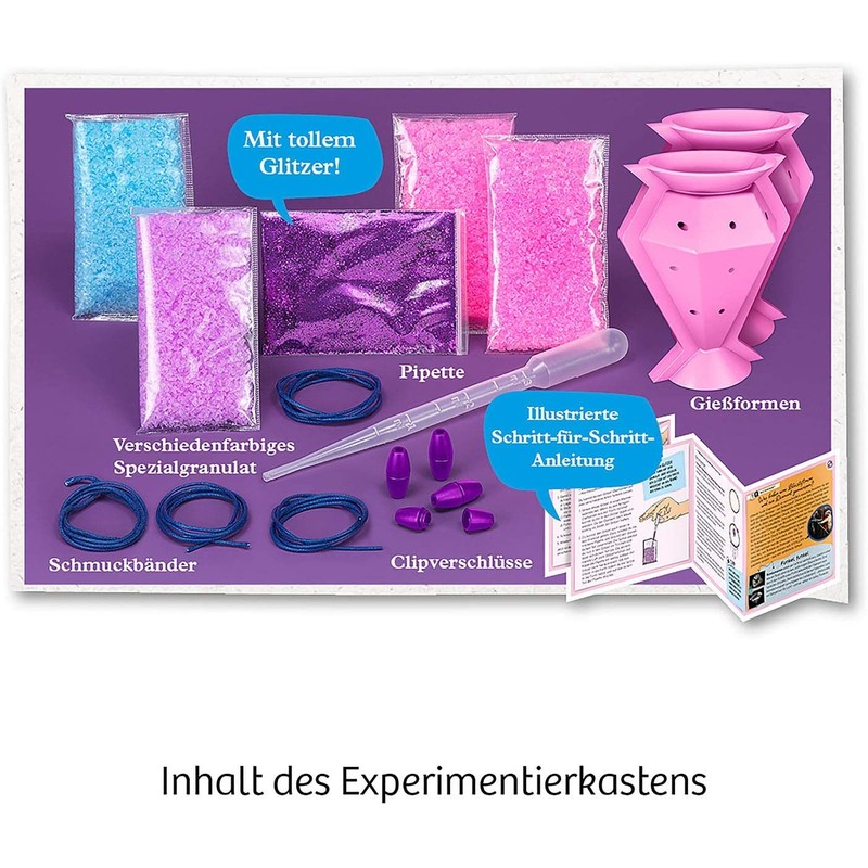 Kosmos 657758 Glitter Diamonds Kids Experiment Set