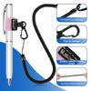 Likesing 4 Elastic Pen Leash Set, Retractable Pen Holder for