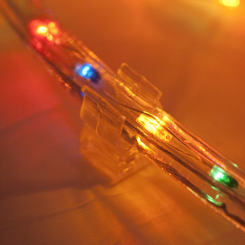 Pack of 50 Crocodile Clips for 13mm Rope Lights by