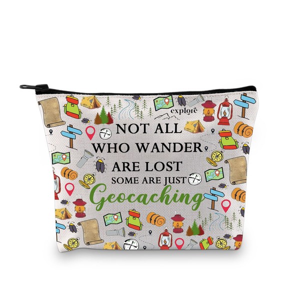 PXTIDY Geocaching Bag for Geocacher Not All Who Wander are