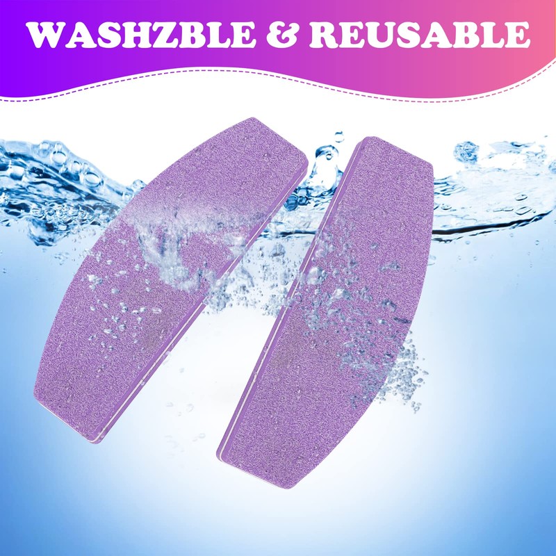 Pack of 20 Buffer for Nails, Nail Files for Gel