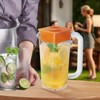 CURTA 2 Pack 2 Liters/68 oz Plastic Square Pitcher with