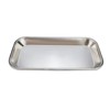 Surgical Dental Tray, Stainless Steel Laboratory Instrument Medical Instrument Tray