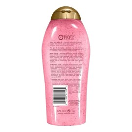 OGX Jabón Corporal Exfoliante Fresh con Sal Rosa y Agua de Rosa