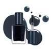 rom&nd Mood Pebble Nail 10 Dusk Navy, Clean and Glossy