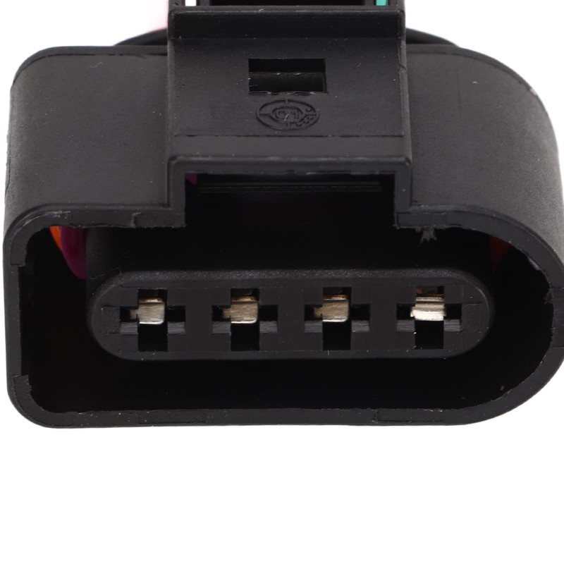 Tbest Ignition Coil Plug, 4 Pieces Ignition Coil Connector 1J0973724