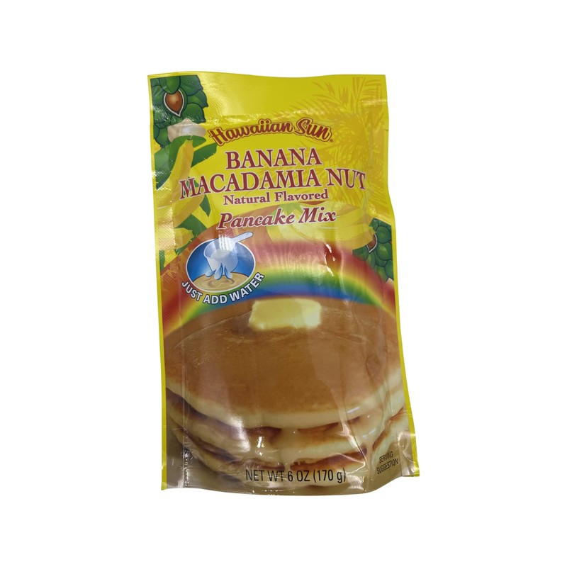 Hawaiian Sun Pancake Mix 6 Pack Assorted Bundle