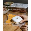 ChefGlory SealPro Compact Food Vacuum Sealer, 30 Bags Included (White)
