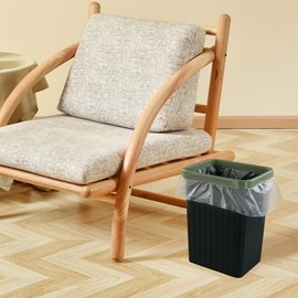 Idomy Clear 13 Gallon Tall Kitchen Trash Bags, 100 Counts