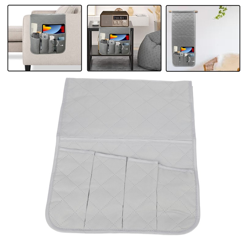 Sofa Armrest Organizer Couch Multi Pockets Washable Couch Armchair Storage