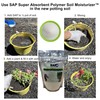 Soil Moist SAP Super Absorbent Polymer Soil Amendment and Water
