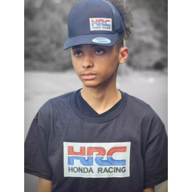 Yupoong HRC HONDA  (DTF Patched ) With Free Matching Tshirt (Read Description For Sizes)
