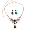 Topwholesalejewel - Juego de joyas con forma de corona en