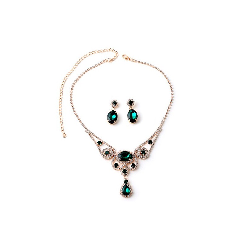 Topwholesalejewel - Juego de joyas con forma de corona en