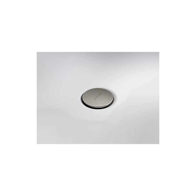 Kohler RH1274364-BN Clicker Drain with Overflow in Vibrant Brushed Nickel,