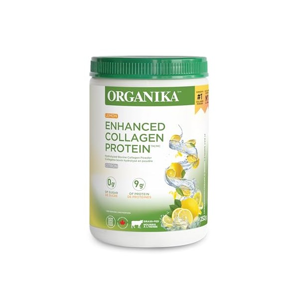 Organika Organika Enhanced Collagen Protein Powder- Lemon - For Healthy