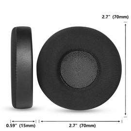 Teufel Airy Ear Pads for Teufel Airy Headset, Cooling Gel Foam Ear Pads, Soft and Durable Replacement Ear Pads, Noise Isolation, Easy Installation (Black)