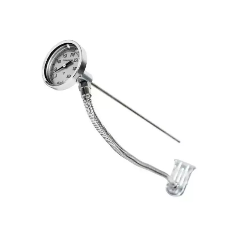 기름온도계 센서 집게 자바라 0~350도 튀김 45cm Deep Fry Thermometer