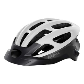 Sena R1 EVO Smart Helmet (Matte White, Medium)