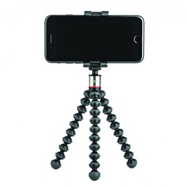 JOBY JB01491-0WW Smartphone Tripod, Grip Tight One GP Stand, Mini Tripod, Smartphone Tripod, Black/Charcoal, Outdoor, Camping, Remote for iPhone/iPhone Pro