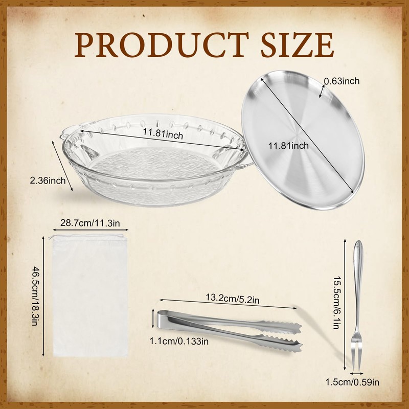 PEDOBALI 3 Set 11.8 Inch Chilled Serving Tray with Compartments