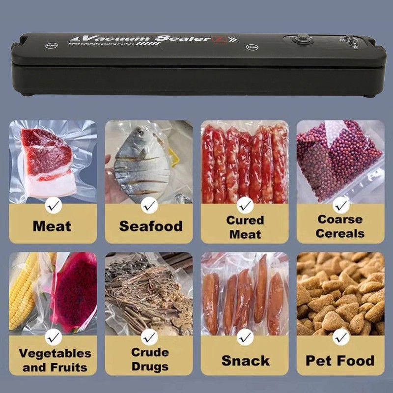 Food Vacuum Sealer Machine 60Kpa Automatic Vacuum Sealing Machine with