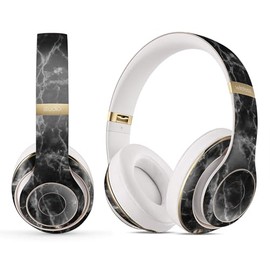 DesignSkinz - Compatible with Beats Pill Plus - Skin Decal Protective Scratch Resistant Vinyl Wrap - Smooth Black Marble