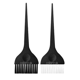 Colortrak Extra Wide Hair Color Brushes, 3 inch Bristle Width Cuts Application time, Firm Bristles, 1 Extra Wide Brush with Ultra-Soft Feather Bristle