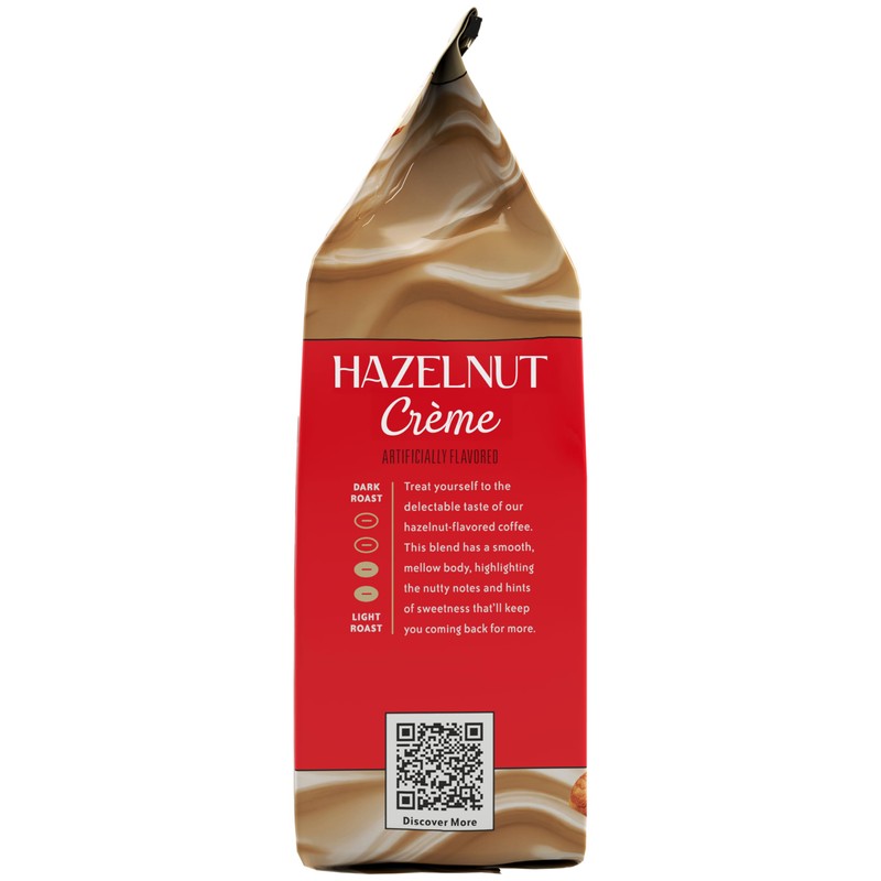 Community Coffee Hazelnut Creme Flavored 12 Ounce, Medium Roast Ground
