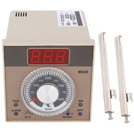 BERM Digital Display Temperature Controller Adjuster Thermostat with Knob BEM-96VD
