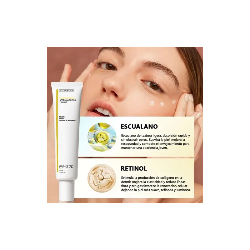Weud Kit Antiarrugas Serum Hidratante Crema Ojos Colágeno