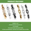 9 Pcs Vintage Cinch Clips With Tucks In Dress