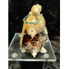 Bobble Head Cowrie Shell Riding Turtles