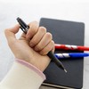 BAZIC Products Frizz Erasable Gel Pen 0.7mm Black Color, Retractable