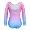 Zaclotre Gymnastic Leotards for Girls Long Sleeve Tumbling Outfits Toddler