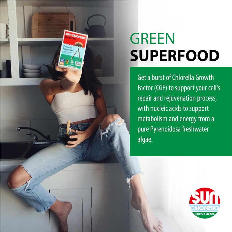 Sun Chlorella A Tablets, Pack of 1500