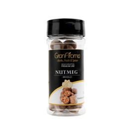 GranAroma Whole Nutmeg, Sweet & Savory Dishes, Baking, Whole Nut (3.5 Ounce)