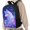 OZELANSAY Cool Wolf Graphic Backpack for Girls 4-6 6-8 10-12